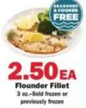 Schnucks Flounder Fillet offer