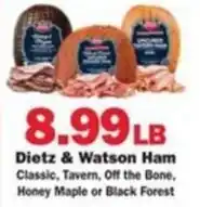 Schnucks Dietz & Watson Ham offer