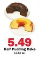 Schnucks Half Pudding Cake offer