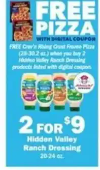 Schnucks Hidden Valley Ranch Dressing offer