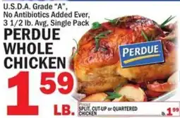 Bravo Supermarkets Perdue whole chicken offer