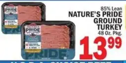 Bravo Supermarkets Nature's Pride Ground Turkey offer