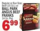 Bravo Supermarkets Ball Park Angus Beef Franks offer