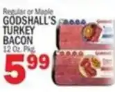 Bravo Supermarkets Godshall's turkey bacon offer