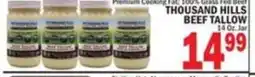 Bravo Supermarkets Thousand Hills Beef Tallow offer