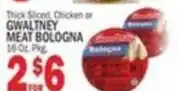Bravo Supermarkets Gwaltney meat bologna offer
