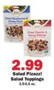 Schnucks Salad Pizazz! Salad Toppings offer