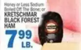 Bravo Supermarkets Kretschmar black forest ham offer