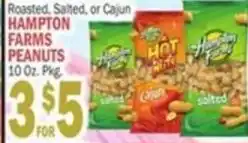 Bravo Supermarkets Hampton Farms Peanuts offer