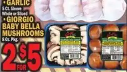 Bravo Supermarkets Giorgio baby bella mushrooms offer