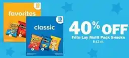 Schnucks Frito lay multi pack snacks offer
