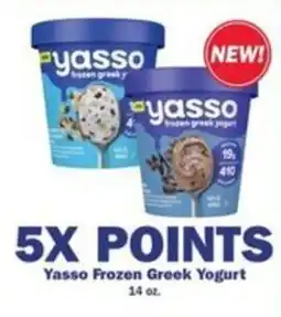Schnucks Yasso Frozen Greek Yogurt offer