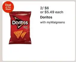 Walgreens Doritos offer