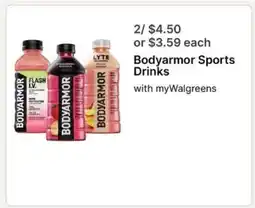 Walgreens BODYARMOR Sports Drinks offer