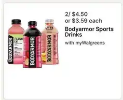 Walgreens BODYARMOR Sports Drinks offer