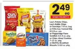 Safeway Lay's Potato Chips, Lay's Kettle Chips or Sunchips offer