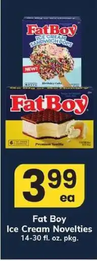 Safeway Fat Boy Ice Cream Novelties offer