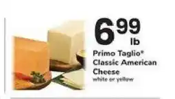 Safeway Primo Taglio Classic American Cheese offer
