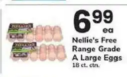 Safeway Nellie's Free Range Grade A Large Eggs offer