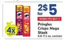 Safeway Pringles Crisps Mega Stack offer