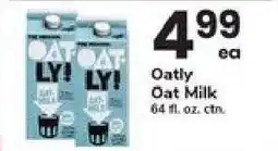 Safeway Oatly! Oat Milk offer