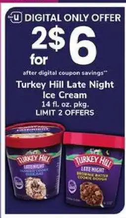 Safeway Turkey Hill Late Night Ice Cream offer