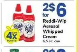 Safeway Reddi-Wip Aerosol Whipped Cream offer