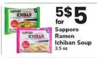 Sapporo Ramen Ichiban Soup