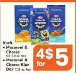 Safeway Kraft Macaroni & Cheese offer