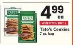 Safeway Tate's Cookies offer