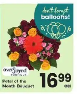 Safeway Petal of the Month Bouquet offer