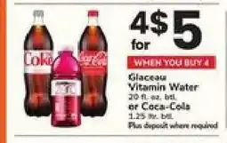 Safeway Glaceau Vitamin Water or Coca-Cola offer