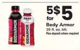 Safeway Body Armor offer