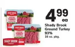 Safeway Shady Brook Ground Turkey offer