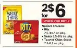 Safeway Nabisco Crackers offer