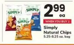 Safeway Simply Natural Chips offer