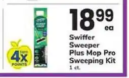 Safeway Swiffer Sweeper Plus Mop Pro Sweeping Kit offer