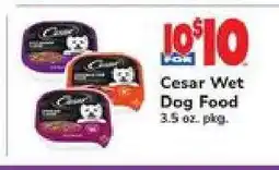 Safeway Cesar Wet Dog Food offer