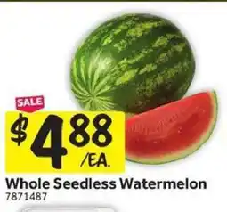 Stop&Shop Whole Seedless Watermelon offer