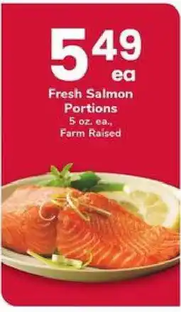 Safeway Fresh Salmon Portions offer