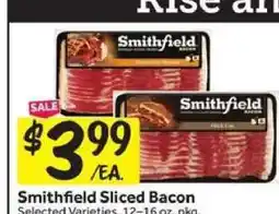 Stop&Shop Smithfield Sliced Bacon offer
