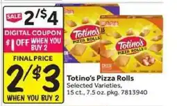 Stop&Shop Totino's Pizza Rolls offer