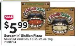Stop&Shop Screamin' Sicilian Pizza offer