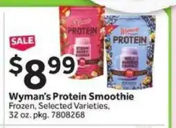 Stop&Shop Wyman’s Protein Smoothie offer