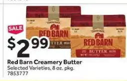 Stop&Shop Red Barn Creamery Butter offer