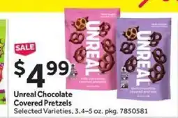 Stop&Shop Unreal Chocolate Covered Pretzels offer