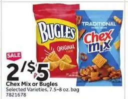 Stop&Shop Chex Mix or Bugles offer