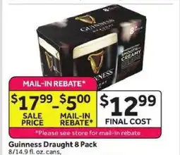 Stop&Shop Guinness Draught 8 Pack offer