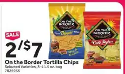 Stop&Shop On The Border Tortilla Chips offer