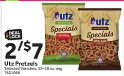 Stop&Shop Utz Pretzels offer